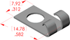 Side Flag Ring Spade Terminal - 05050 - ETCO Incorporated