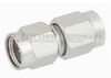 3.5mm Male (Plug) to 2.4mm Male (Plug) Adapter, Passivated Stainless Steel Body, High Temp, 1.25 VSWR -- FMAD1025 - Image
