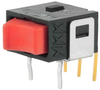 Switch, Rocker, Spdt, 0.1A, 28Vac, Red; Switch Operation Nkk Switches - 09X9624 - Newark, An Avnet Company