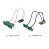 iDoor Module: 2-Ports Isolated CANBus mPCIe, DB9 - PCM-26D2CA-CE - Advantech