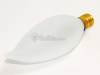 40 Watt, 130 Volt Frosted Bent Tip Decorative Bulb - 404040 - bulbs.com