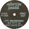 Norton Gemini A Type 01/41 Small Diameter Cut-Off Wheel - 66243510650 - Norton Abrasives