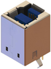 Usb, 3.0 Type B, Receptacle, Th; Usb Connector Type Gct (Global Connector Technology) - 67W3219 - Newark, An Avnet Company