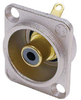 Neutrik RCA Female D Chas Mount Nickel Iso - NEUNF2D - HAVE, Inc.