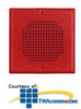 Wheelock Speaker, Square, Wall or Ceiling Mount - E70-R - TelephoneStuff.com
