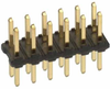 20+20 Pos. Male DIL Vertical Throughboard Conn. - M22-2022005 - Harwin Plc