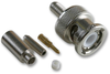 Rf / Coaxial Connector, Bnc Coaxial, Straight Plug, Crimp, 75 Ohm, Rg179, Rg187, Brass Rohs Compliant Radiall - 92K8603 - Newark, An Avnet Company