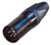 Neutrik NC4MXX-BAG 4-Pin Male XLR Cable End Connector Black/ -- NEUNC4MXXBAG