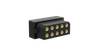 5+5 Pos. Female Receptacle DIL 22 AWG Straight Cable Connector Kit, for Latches, Gold - M80-6131045 - Harwin Plc