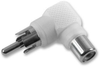 Rca Adapter 90 Degree White; Product Range Multicomp Pro - 26W6738 - Newark, An Avnet Company