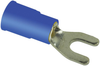 Terminal, Fork, Stud 10, Crimp, Blue; Product Range 3M - 66W6096 - Newark, An Avnet Company
