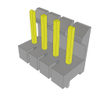 Headers, Male Pins - 612-LCW-104-07-L-S-230-LL-ND - DigiKey