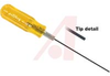 Screwdriver, Allen Hex Type, 3/32
