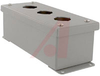Enclosure, Pushbutton; Steel; 3.25 in.;2.75 in.; 8 in.; Gray Powder Coating - 70165116 - Allied Electronics, Inc.