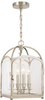 6480-PN Foyer/Hall Lanterns-Glass w/Frame - 781235 - Capital Lighting, Inc.
