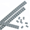 Individual Character Strips & Sets; Blanks, Symbols, Numbers & Letters -- FLEXIMARK® MR Character Strips/Sets - Image