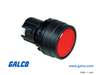 IDEC Pushbutton Illuminated - HW1L-M1-A - Galco Industrial Electronics