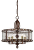 7-6031-5-131 Mid. Chandeliers-Drum Shades - 365548 - Capital Lighting, Inc.