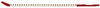 Brady Clip Sleeve Black on White Nylon Clip-On Sleeve - Printed Text = 7 - SCN10-7 -- 662820-33107 - Image
