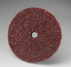 3M Scotch-Brite SL-DH Non-Woven Aluminum Oxide Hook & Loop Disc - Medium Grade - 4 1/2 in Diameter - 0.086 in Center Hole - 64618 - 048011-64618 - R. S. Hughes Company, Inc.