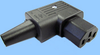 IEC 60320 C15 Hot Angled Rewireable Connector - 83012720 - Interpower