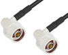 Rf Coax Cable, N Plug-N Plug, 2Ft; Connector To Connector L-Com - 84AH2354 - Newark, An Avnet Company
