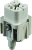 Heavy Duty Insert, 4Pos, Rcpt, 20-14Awg; Product Range Te Connectivity - 72AC6757 - Newark, An Avnet Company
