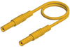 Test Lead, 4Mm Banana Plug, Yellow, 2M; Test Connector Type A Hirschmann Test And Measurement - 71AC0959 - Newark, An Avnet Company