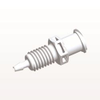 Panel Mount, Female Luer Lock, Barbed, White - PMLF2130 - Qosina Corp.