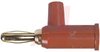 Banana Jack; Banana Plug; 15 A; Red; Beryllium Copper; 5000 Vrms (Max.) - 70197211 - Allied Electronics, Inc.