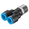 Fittings, Couplings, and Distributors - 2171-QSY-1/2-10-ND - DigiKey