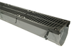 ZFV812 Fiber Reinforced Vinylester Trench Drain System with Steel Frame -- ZFV812 - Image