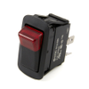 OptiFuse R-13-260A4-01BBRN1100, Rectangle Rocker Switch, On-Off, SPST, Three 1/4