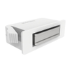Magnetic Latch, Snap-In- Rectangular hole, 8 N  Rated Load, Small Size, White - 02-10-302-20 - Southco