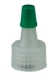 Blind Yorker Spout Caps with Green Tips - 66934 - U.S. Plastic Corporation