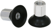 Flat suction cup (round) for smooth or slightly rough surfaces PFYN 30 FPM-65 G1/8-IG - 10.01.01.00130 - Schmalz Inc.