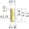 Medium Size Socket Pin - PDK2081-65-GG - JC Cherry, Inc.