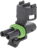 Housing, Rcpt, 2Pos, 20A, Black; Product Range Aptiv/delphi - 61AC8657 - Newark, An Avnet Company