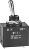 Toggle Switch, Spst, 10A, 125V; Switch Operation Nkk Switches -- 83K9104