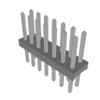Headers, Male Pins - 612-MTMM-107-07-T-D-225-ND - DigiKey