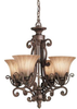 Mid. Chandeliers-Glass Up - 263797 - Light Center (The)