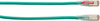 5FT Green CAT6A 650MHz Patch Cable F/UTP CM Locking Snagless -- C6APC80S-GN-05 - Image