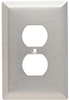 Duplex Receptacle Wall Plate, One Gang - SSO8 - Legrand