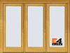 Frenchwood&reg; Stationary 3-Panel Patio -  - Andersen Corporation