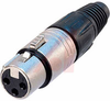 X-SERIES 6 PIN FEM. XLR CABLE CONN. - 70088605 - Allied Electronics, Inc.
