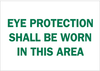 Eye Protection Sign - 74982 - Brady Corporation