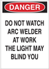 Brady B-120 Fiberglass Reinforced Polyester Rectangle White Arc Flash Sign - 14 in Width x 20 in Height - 70287 - 754476-70287 - R. S. Hughes Company, Inc.