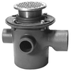 Z356 Multi-Inlet Adjustable Floor Drain with Trap -- Z356 - Image