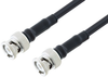 BNC Male to BNC Male Cable 50 CM Length Using LMR-200-UF Coax - PE3C2220-50CM - Pasternack