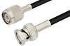 TNC Male to BNC Male Cable 36 Inch Length Using PE-C200 Coax - PE36068-36 - Pasternack